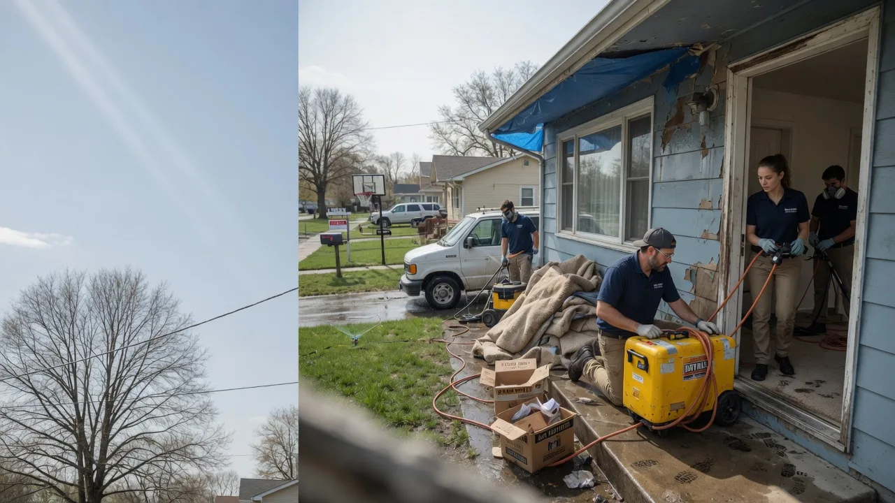 Basement Flood Cleanup in Dysart, PA near me